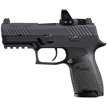 Sig Sauer P320 Compact Nitron 9mm 3.9" Compliant Pistol w/ROMEO1PRO, Rail, Contrast Sights, and (2) 10rd Steel Mags - $699.99 ($9.99 S/H on firearms) - $699.99