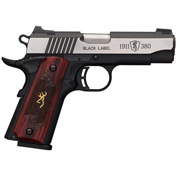 Browning 1911-380 Black Label Medallion Pro Compact 380ACP Pistol - $599.98 - $599.98