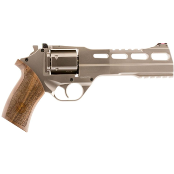 Chiappa Firearms Rhino 60DS Nickel .357 Mag 6" Barrel 6-Rounds - $1167.99 ($7.99 S/H on Firearms) - $1,167.99