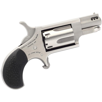 North American Arms Mini-Revolver 22 LR Single Action 1.125" Stainless - $219.99 - $219.99