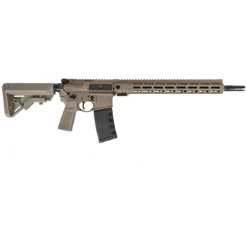 PSA "SABRE" Forged 16" 5.56 Nitride Mid-Length 5.56 15" SABRE QD Rail B5 Bravo Rifle Cerakote FDE - $849.99 - $849.99