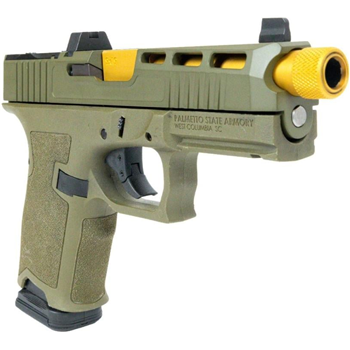 Blem PSA Dagger Complete 9mm Pistol w/Gold Barrel, Sniper Green - $299.99 - $299.99