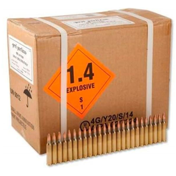 Prvi PPU 5.56x45mm NATO Ammunition M193 PP52 55 Grain Full Metal Jacket 1000 rounds - PP52CASE - $449.95 - $449.95