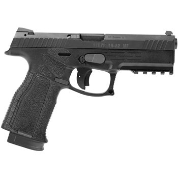 Steyr Arm L9-A2 MF 9x19mm Semi-Automatic Mechanically Locked Recoil-Operated Pistol, Blk - $399.99 - $399.99