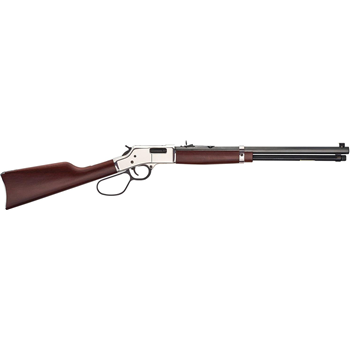 Henry Big Boy Silver 45 Colt (LC) Caliber with 10+1 Capacity, 20" Blued Barrel, Silver Metal Finish - $906.14 - $906.14
