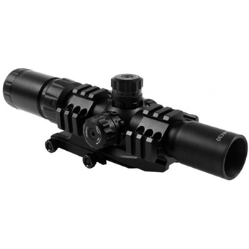 AIM Sports Inc Recon Series 1.5-4x30 Tri Illuminated CQB Scope w/ Locking Turrets/Arrow Reticle - $75.99 (Free S/H over $49 + Get 2% back from your order in OP Bucks) - $75.99