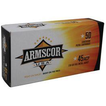 Armscor 45 Auto/ACP 230gr FMJ 50rds - $19.99 - $19.99