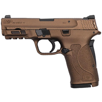 Smith &amp; Wesson M&amp;P380 Shield EZ 380 ACP Pistol with Burnt Bronze Cerakote Finish and No Thumb Safety - $367.99 (Get 3 Magazines for Free with MIR) - $367.99