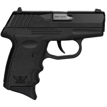 Sccy Cpx-3 Sub-Compact Pistol - Black .380 Auto 3" Barrel 10Rd NO External Safety CPX-3CBBKG3 - $193.94 - $193.94