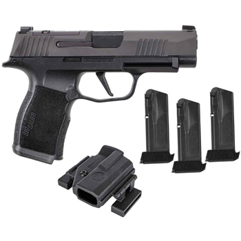 Sig Sauer P365XL TacPac 9mm 3.7in Blackened Steel 12+1 Rounds - $629.99 (Free S/H over $49) - $629.99