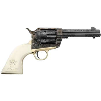 Pietta 1873 Great Western II Deadman's Hand 45 (Long) Colt 4.75" Blued Revolver 6 Rounds - $649.99 (Free S/H over $49) - $649.99