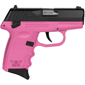 SCCY INDUSTRIES CPX-4 380 ACP 2.96" 10rd Pistol - Black / Pink - $181.99 (Free S/H on Firearms) - $181.99