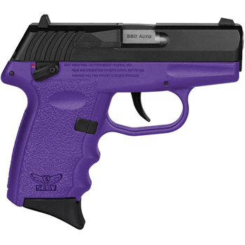 SCCY INDUSTRIES CPX-4 380 ACP 2.96" 10rd Pistol - Black / Purple - $181.99 (Free S/H on Firearms) - $181.99