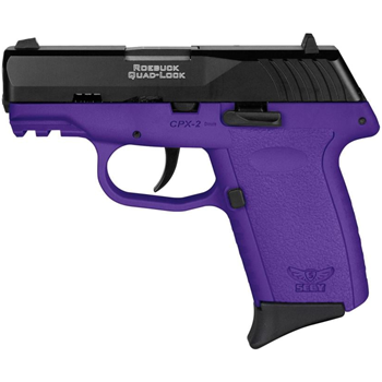 SCCY CPX-2 Gen 3 9mm Pistol, 3.1" Barrel, 3 Dot Sights, Prp, Black - $149.99 - $149.99