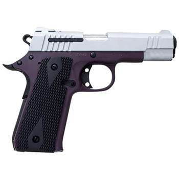 Legacy Sports International Citadel 1911 .380 ACP 3.75" barrel 7 Rnds Silver/Rebel Purple - $525.70 - $525.70