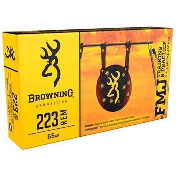 Browning 55 gr FMJ .223 Remington 20 Rounds - $7.99 ($5.99 after 25% MIR) - $5.99