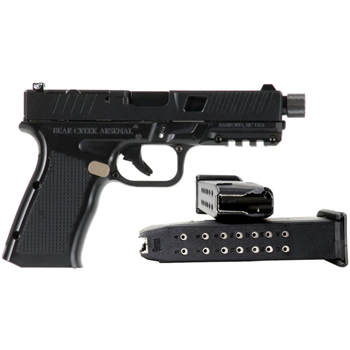 BCA Genes1s II Window Cut 9mm Handgun 9mm Black Nitride Threaded Barrel 1:16 Twist 17+1 Capacity - $499.99 (Free S/H over $300) - $499.99