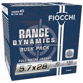  Fiocchi 5.7x28mm 40gr Ammo 150rds - $69.99 - $69.99