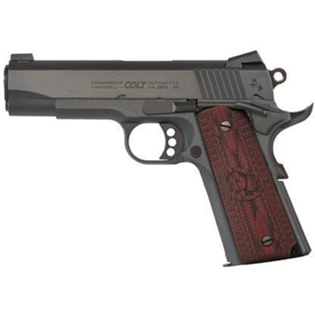 COLT Combat Commander 45 ACP 4.25" Blue 8+1 G10 Cherry - $924.99 (Free S/H on Firearms) - $924.99
