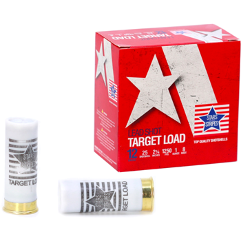 Stars and Stripes 12 Gauge Ammunition Target Loads CT12875 2-3/4” 7.5 Shot 250 rounds CT12875 - $109.99 - $109.99