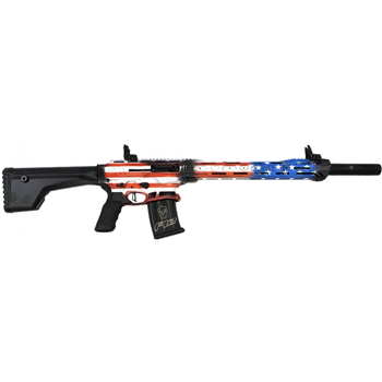 Typhoon Defense F12 Sport 12 Gauge Semi-Automatic Shotgun with American Flag Finish - $917.99 - $917.99