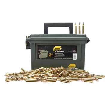 AAC 5.56 NATO 55 Grain FMJ Remanufactured Ammo 500rd With 30 Cal Plano Ammo Can - $199.99 - $199.99