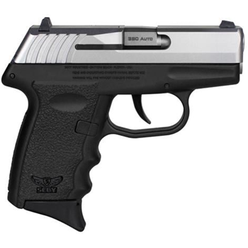 SCCY CPX-3 Gen3 Stainless / Black .380 ACP 2.96" Barrel 10-Rounds No Safety - $213.98 - $213.98