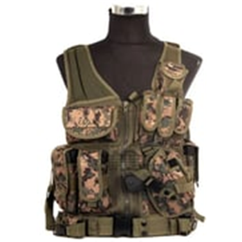 Lancer Tactical CA-310D Fully Adjustable Digital Marpat Cross Draw Vest - $29.98 - $29.98