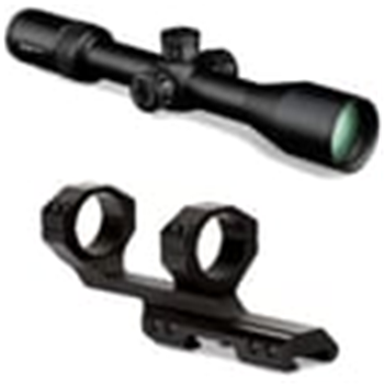 Vortex Strike Eagle 3-18x44 w/ EBR-4 MRAD Reticle &amp; Vortex Sport Cantilever 30mm Ring Mount, 2-Inch Offset - $269.99 - $269.99