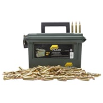 AAC 5.56 NATO 55 Grain FMJ Remanufactured Ammo 500rd With 30 Cal Plano Ammo Can - $199.99 - $199.99