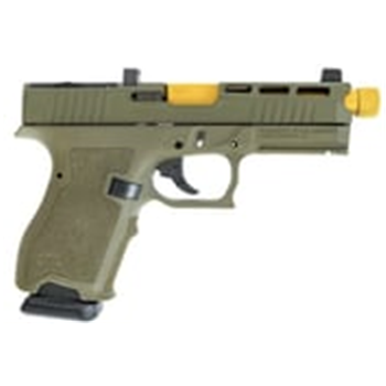 Blem PSA Dagger Complete 9mm Pistol w/Gold Barrel, Sniper Green - $299.99 - $299.99