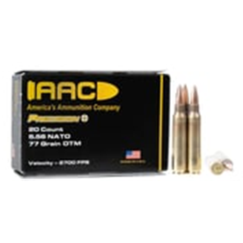 AAC 5.56 NATO 77 Grain OTM 20rd Box Ammunition - $10.99 - $10.99