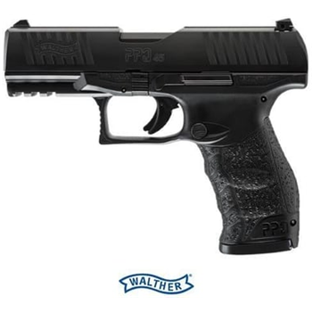 Walther PPQM2 45 ACP 4.25" Barrel 10 Rnd Black - $525.99 (Grab A Quote) ($9.99 S/H on Firearms) - $525.99