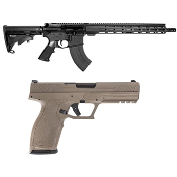 PATRIOT 16" 7.62x39 AR-15 Rifle + PSA 5.7 Rock FDE Pistol - $844.99 - $844.99