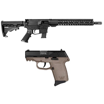 PATRIOT 14.5" 9MM 1/10 PCC RIFLE - PIN &amp; WELD + SCCY CPX-2 Gen 3 9mm Pistol - $719.99 - $719.99