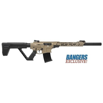 Armscor Vr80 Coyote Brown, 12 Gauge, 20" Barrel, Flip UP Sights, 3" Chamber, Black, Coyote Brown, 5-Rd - $644.27 - $644.27