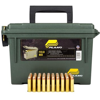 AAC .357 Magnum Ammo 158 Grain FMJ 300rd With Plano 30 Cal Ammo Can - $164.99 - $164.99