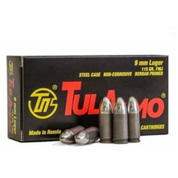 TulAmmo 9mm 115 Grain FMJ Steel 1000 rd - $249.99 (Free S/H over $49 + Get 2% back from your order in OP Bucks) - $249.99