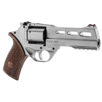 Chiappa Firearms Rhino 50SAR Nickel .357 Mag 5" Barrel 6-Rounds - $1012.99 ($9.99 S/H on Firearms) - $1,012.99
