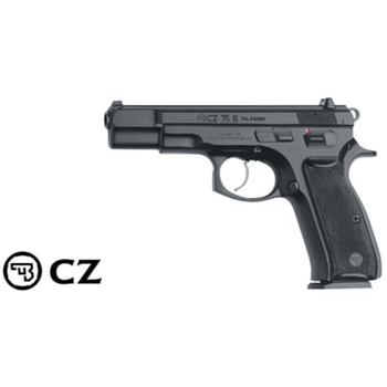 CZ 75B Handgun 9mm 4.6" 16 RD 3-Dot Fixed Sights - $519.99 ($9.99 S/H on Firearms) - $519.99