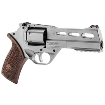Chiappa Firearms Rhino 50SAR Nickel .357 Mag 5" Barrel 6-Rounds - $1012.99 ($9.99 S/H on Firearms) - $1,012.99