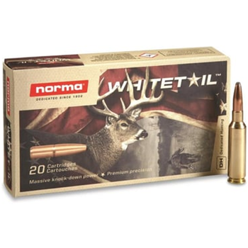 NORMA AMMO Whitetail 6.5 Creedmoor 140Gr JHP 20rd LIMIT 5 - $22.99 - $22.99
