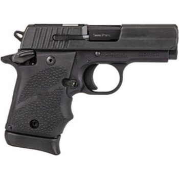 Sig Sauer P938 SAS 9mm Blk/SSl Micro-Compact 7rd Pistol w/ FT Bullseye Sight - $569.99 ($13.95 S/H on firearms) - $569.99