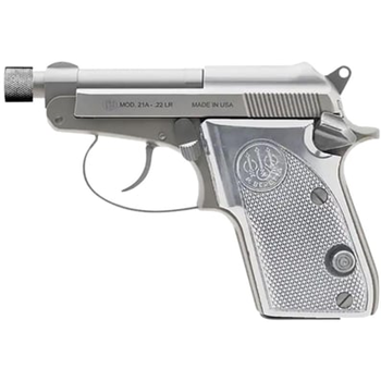 Beretta 21A Bobcat Ghost Buster .22LR 2.9" 7rd Pistol, Silver - $399.99 ($249.99 after $150 MIR) - $399.99