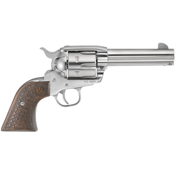 Ruger Vaquero Fast Draw .357 Mag 4-5/8" FS SS Wood Short Spur - $887.99 - $887.99
