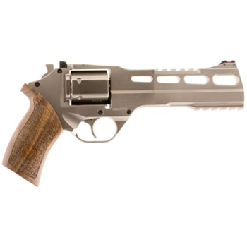 Chiappa Firearms Rhino 60DS Nickel .357 Mag 6" Barrel 6-Rounds - $1135.99 ($9.99 S/H on Firearms) - $1,135.99