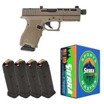 PSA Dagger Compact 9mm &amp; 5 Magpul PMAG 15rd Mags &amp; 100rds of Sierra Sports Master 9mm 115 Grain JHP - $399.99 - $399.99