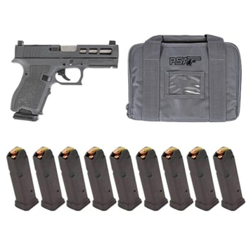 PSA Dagger Compact 9mm SW1 RMR Pistol with Non Threaded Barrel 10 -15rd Mags, Gray - $419.99 + Free Shipping - $419.99