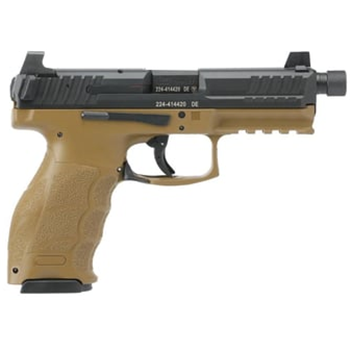 Heckler and Koch VP9 Tactical Flat Dark Earth 9mm 4.7" Barrel 10-Rounds Night Sights - $682.99 (Grab A Quote) ($9.99 S/H on Firearms) - $682.99