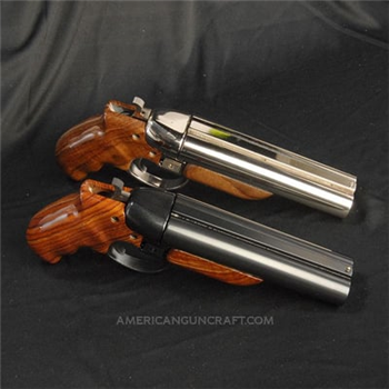 American Gun Craft Diablo 12 Gauge Pistols, Collectors Set, Nickel and Blued Finish with Rosewood Finish Grips, 6 inch barrel - No FFL Required - Ships to your home! - $959 - $959.00